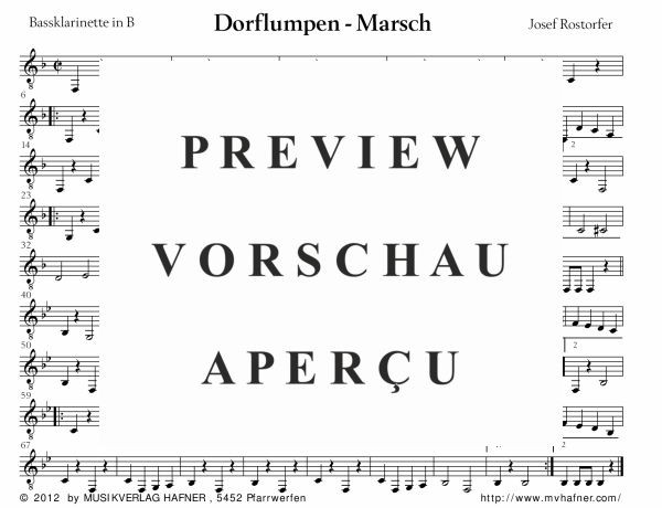 Product gallery: Page 8 of 11 Dorflumpen - Marsch, , (large wind orchestra)