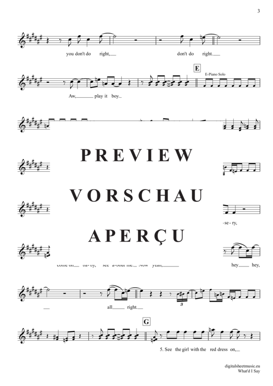 Produktgalerie: Seite 4 von 5 What´d I Say , Charles, Ray, Trompete in B