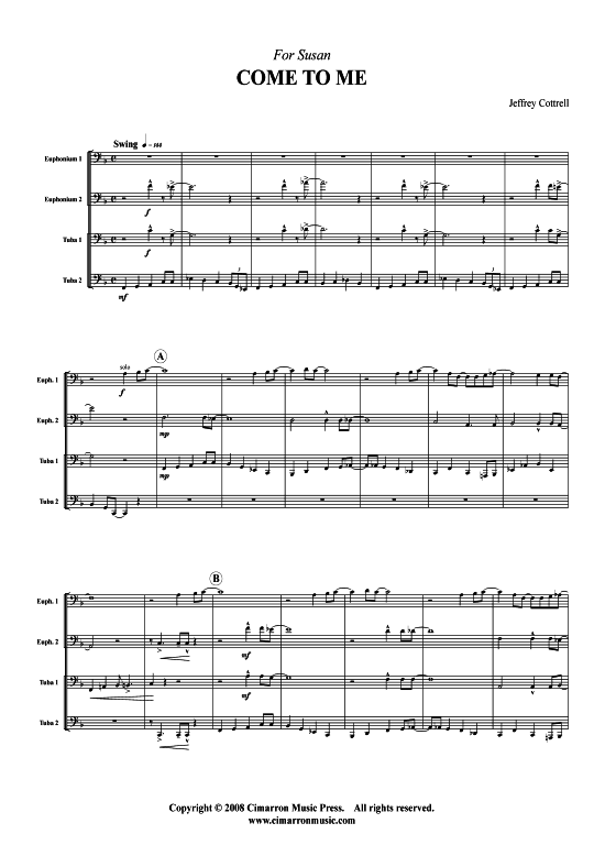 Product picture to: Come To Me Jeff Cottrell