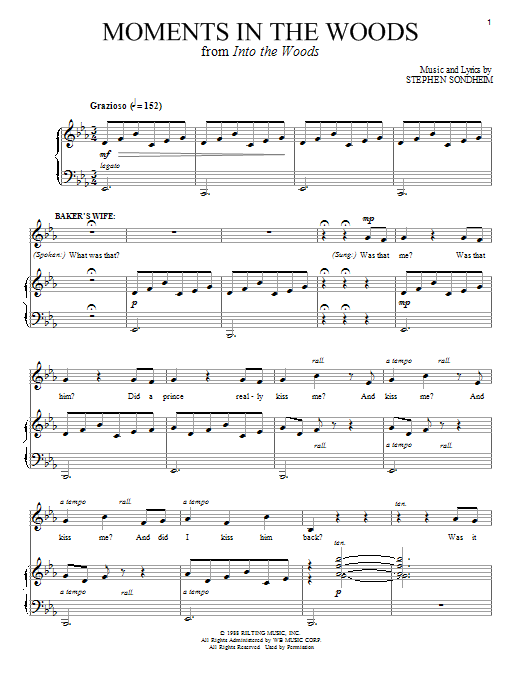Produktbild zu: Moments In The Woods (from Into The Woods)