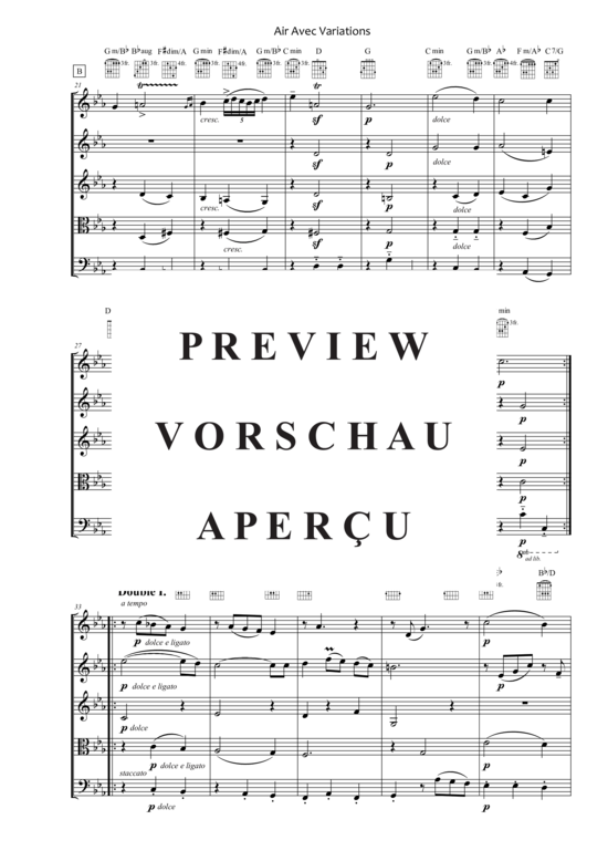 Produktgalerie: Seite 3 von 21 Air avec Variations , , (Quintett flexible Besetzung)