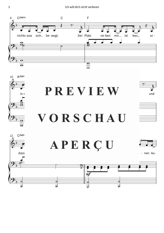 gallery: Ich will dich nicht verlieren, Vera Klima, (Gesang und Klavier)