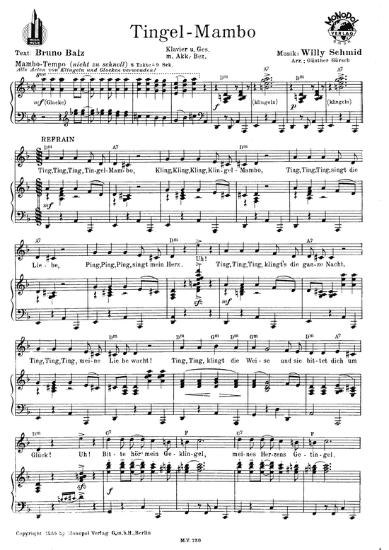 Produktbild zu: Tingel-MamboMambo