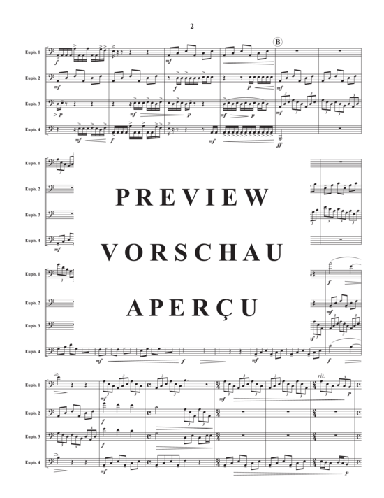 Product gallery: Page 4 of 21 Eyeless In Gaza , , (Euphonium/Tuba Quartet)