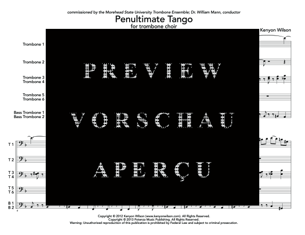 gallery: Penultimate Tango, , (Ensemble Posaune)