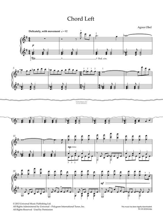 Produktbild zu: Chord Left