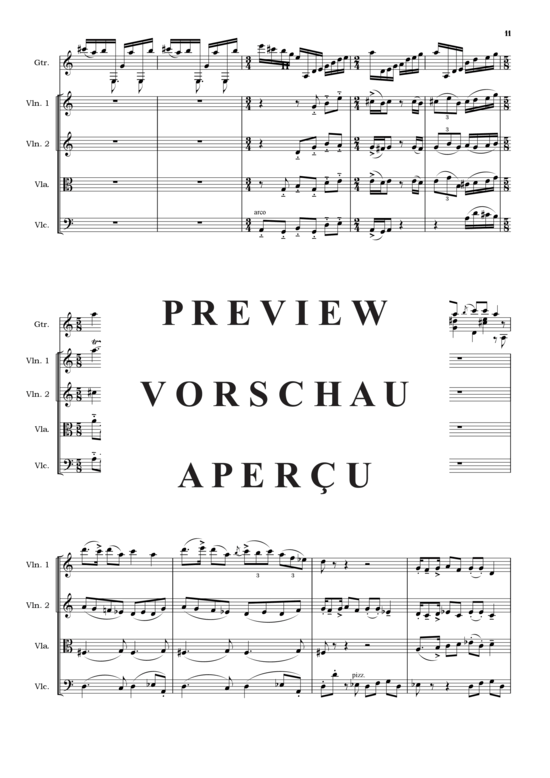 Produktgalerie: Seite 13 von 21 Tres Imagenes Cubanas , , (Streichquartett + Gitarre Solo)