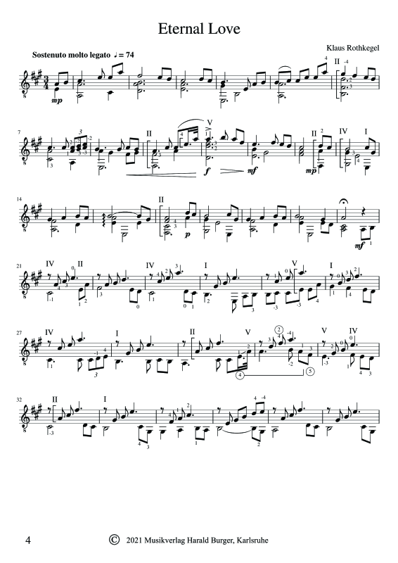 Product gallery: Page 1 of 11 Eternal Love, , Guitar solo