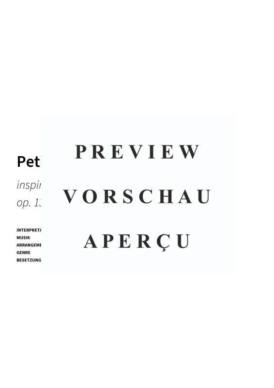 gallery: Petite Sonate Pathétique - inspiriert durch Klaviersonate Nr. 8 c-Moll, op. 13, 1. Satz, Reuter, Felix, Klavier Solo