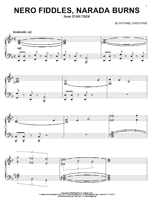 Product gallery: Page 1 of 1 Nero Fiddles, Narada Burns, Michael Giacchino