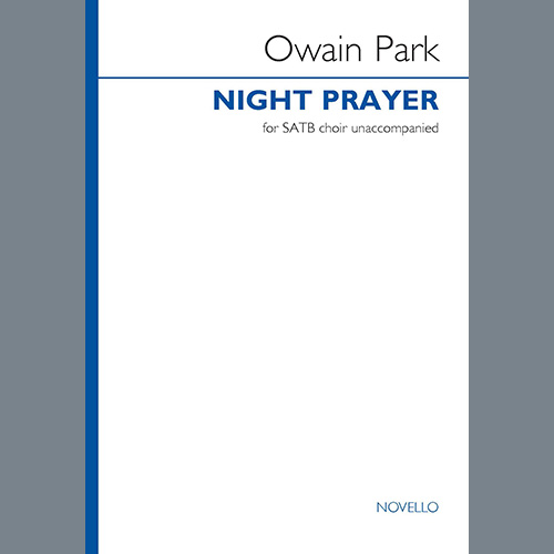 cover: Night Prayer, Owain Park