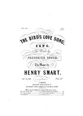 cover: The Bird's Love Song, Henry Smart, Gesang, Klavier