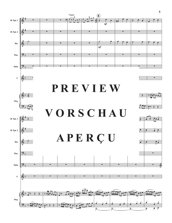 Produktgalerie: Seite 6 von 21 Concertato on Hyfrydol , , (Blechbläser-Quintett + Orgel)