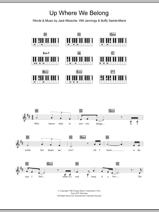 Produktbild zu: Up Where We Belong