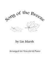 cover: Song Of The Breeze, Lin Marsh, Chor, Klavier