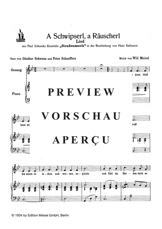 Produktgalerie: Seite 3 von 3 A Schwipserl, a Räuscherl, , Klavier und Gesang