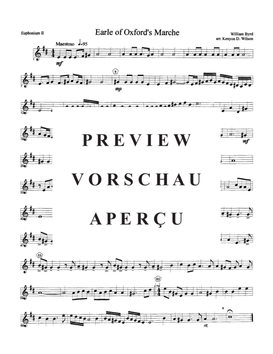Product gallery: Page 11 of 13 Earle of Oxford´s March , , (Tuba Quartett EETT)