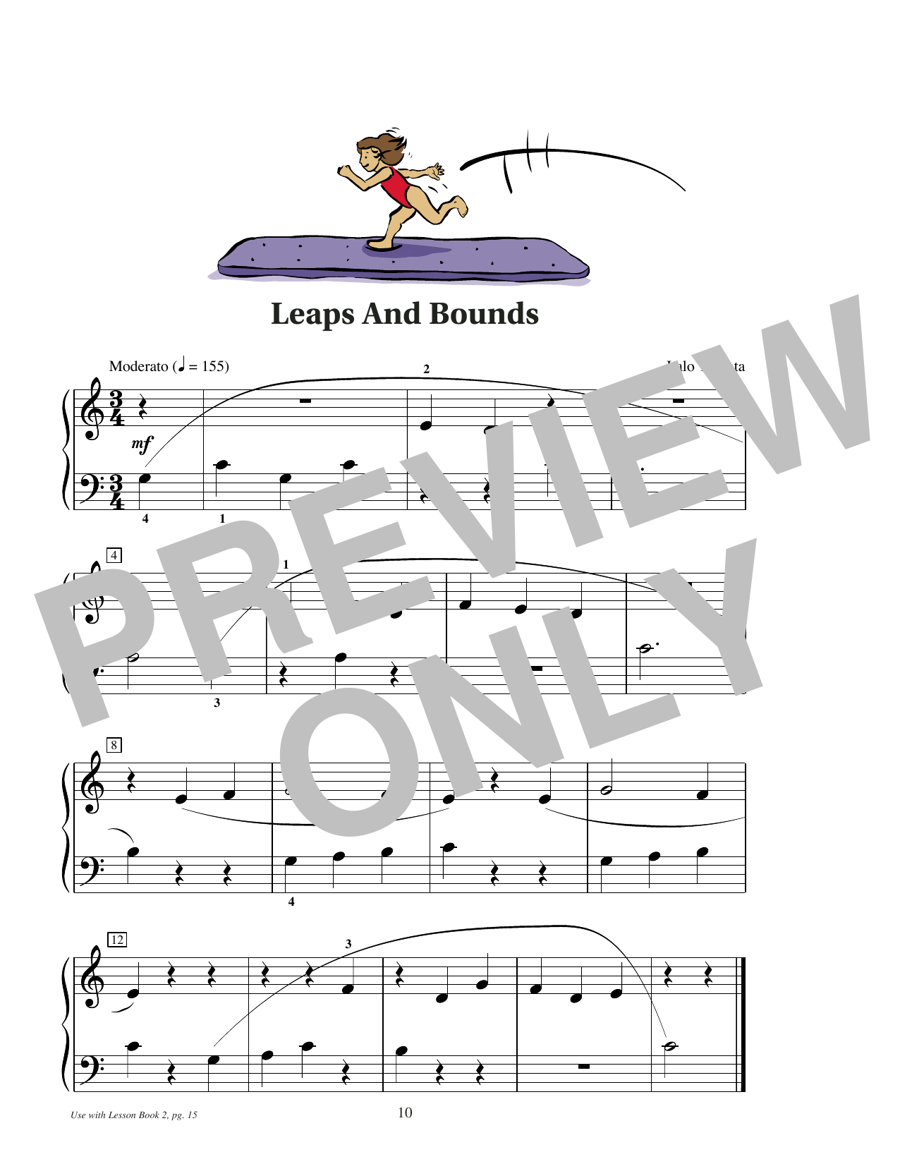 Produktgalerie: Seite 1 von 1 Leaps And Bounds, Italo Taranta, Klavier