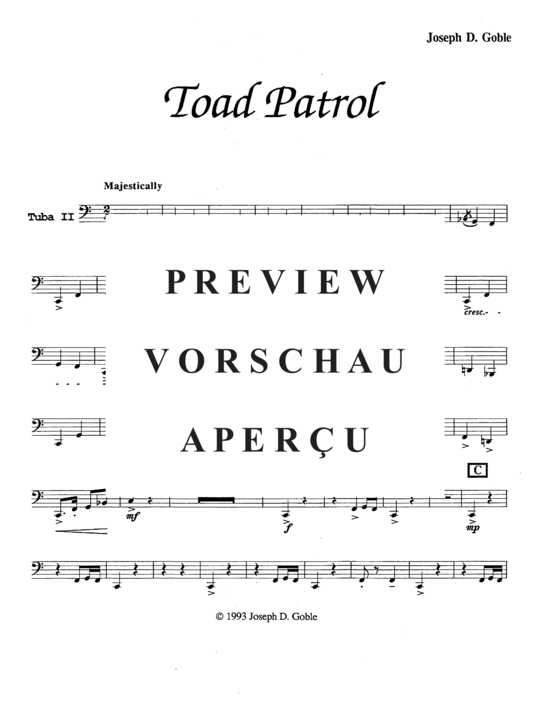 Product gallery: Page 19 of 20 Toad Patrol , , (Tuba Quartett EETT)