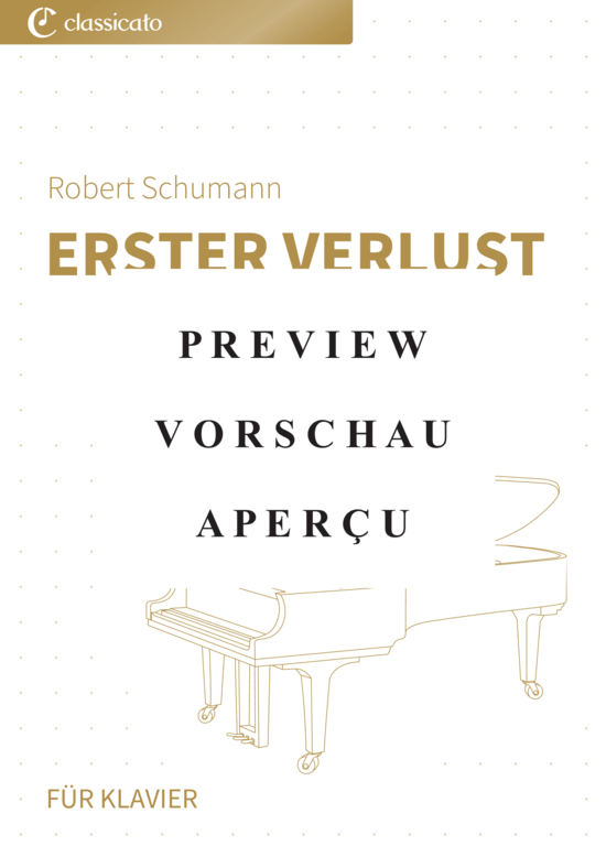 gallery: Erster Verlust - Nr. 16 aus Album für die Jugend op. 68 , , (Klavier Solo)