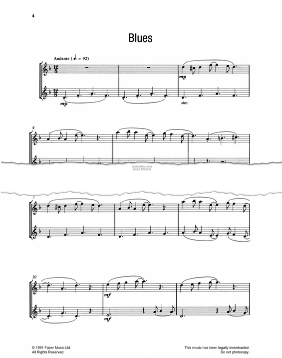 Produktgalerie: Seite 1 von 1 Blues, Robert Hinchliffe, Oboe