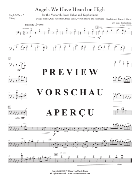 Product gallery: Page 10 of 13 Angels We Have Heard on High , , (Tuba Ensemble EEETT/EETTT)