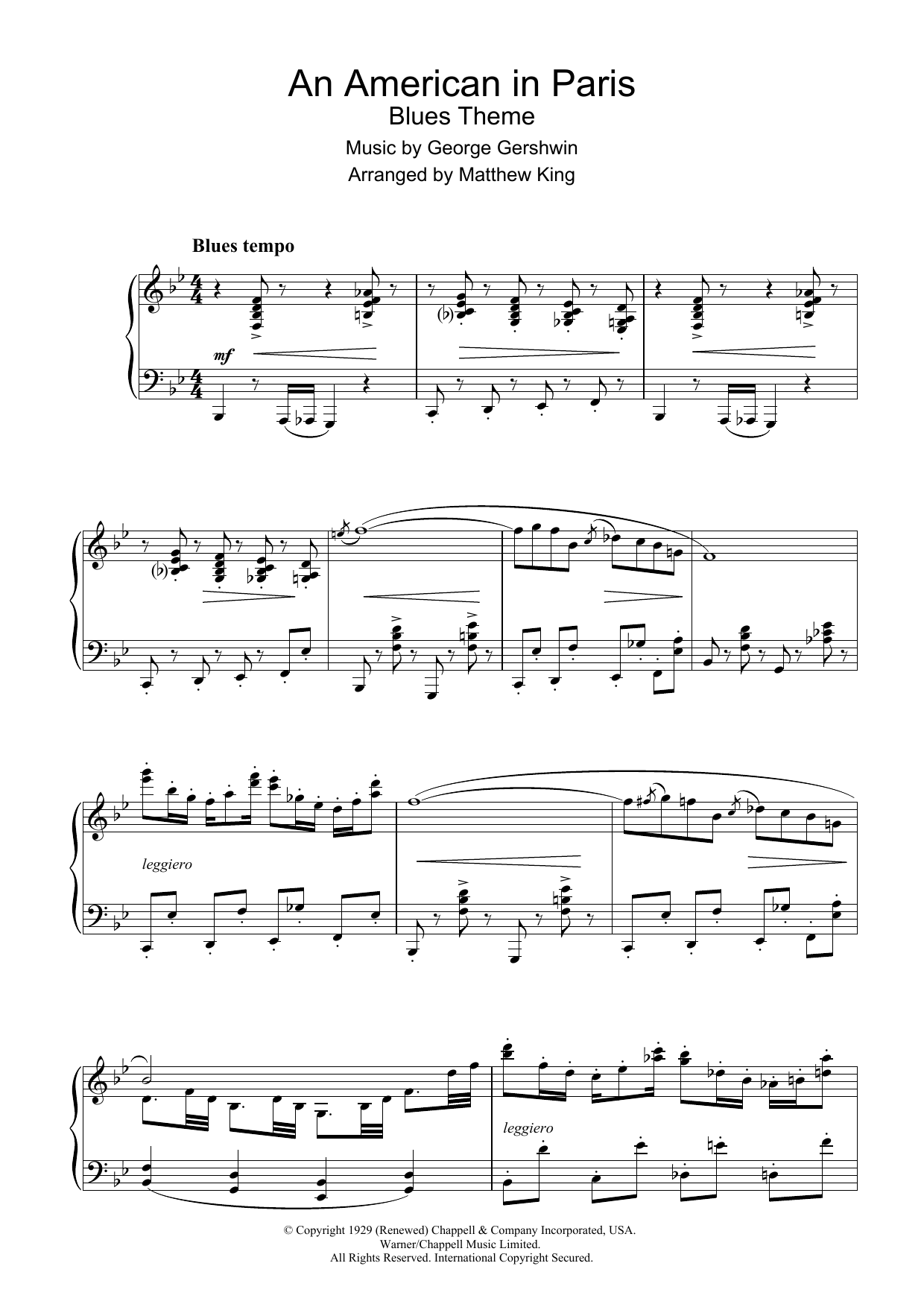Product picture to: An American In Paris