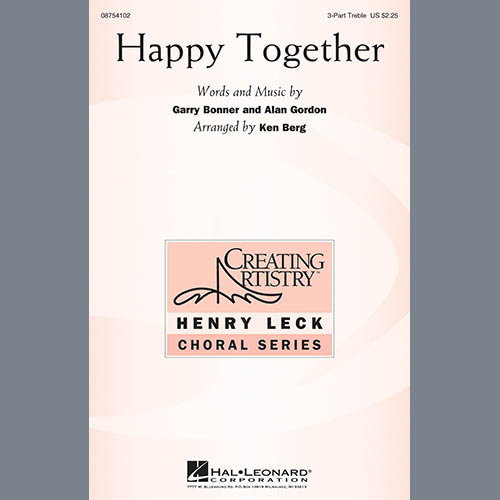 cover: Happy Together (arr. Ken Berg), The Turtles, Chor