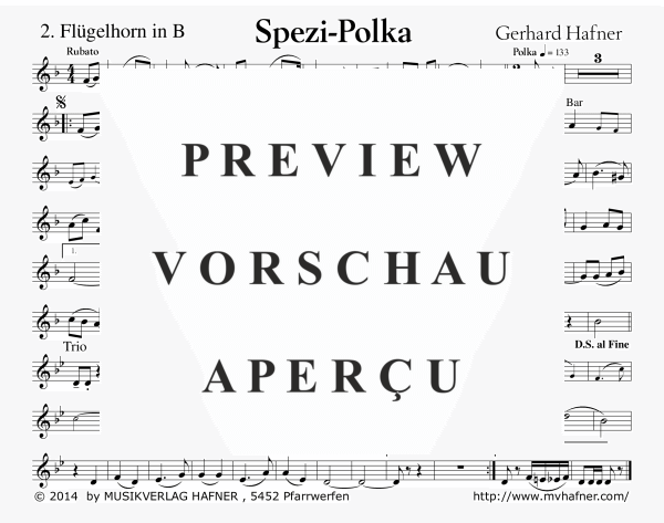 Product gallery: Page 11 of 11 Spezi-Polka, , (woodwind and brass)