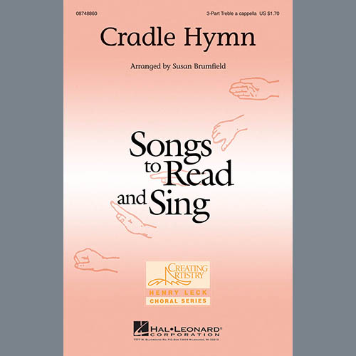 cover: Cradle Hymn (arr. Susan Brumfield), American Hymn Tune