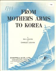 cover: From Mother's Arms To Korea, Charles Louvin
