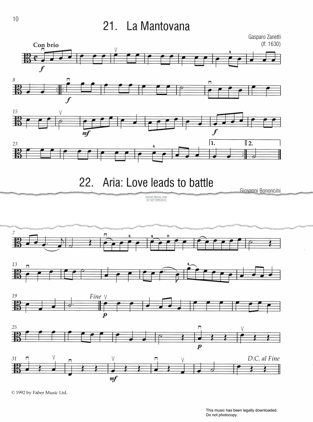 Product gallery: Page 1 of 1 Aria: Love Leads To Battle, Giovanni Bononcini