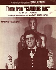 cover: Theme from 'Gladiolus Rag', Scott Joplin, Klavier