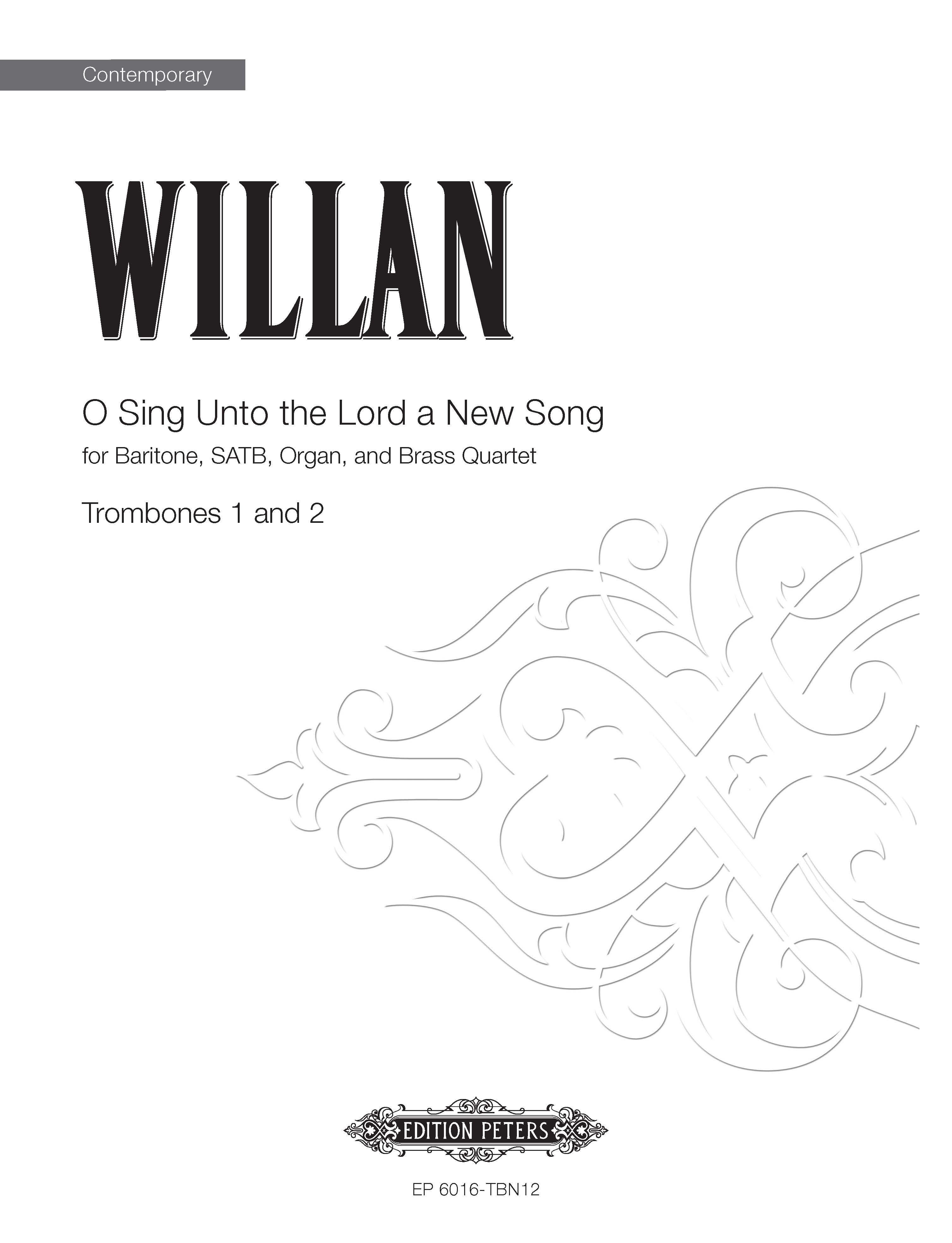 Produktbild zu: O Sing Unto The Lord A New Song