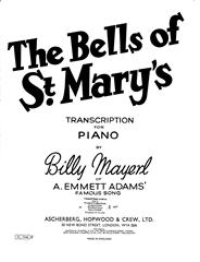 Produktbild zu: The Bells Of St Mary's