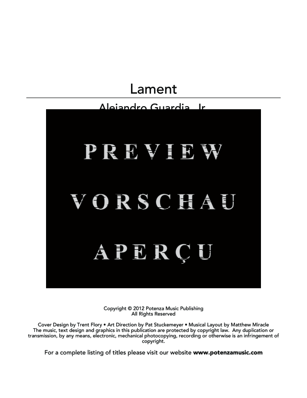 Product gallery: Page 3 of 9 Lament, , (tuba and piano)