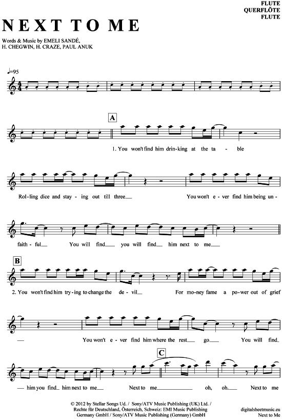 Product picture to: Next to me Emeli Sande