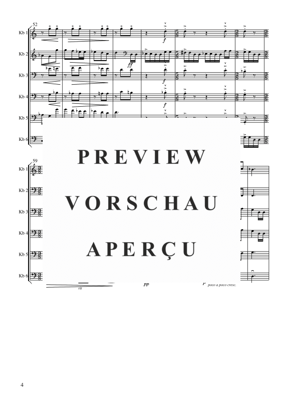 gallery: Geburtstags-Ständchen, , Double Bass Sextet