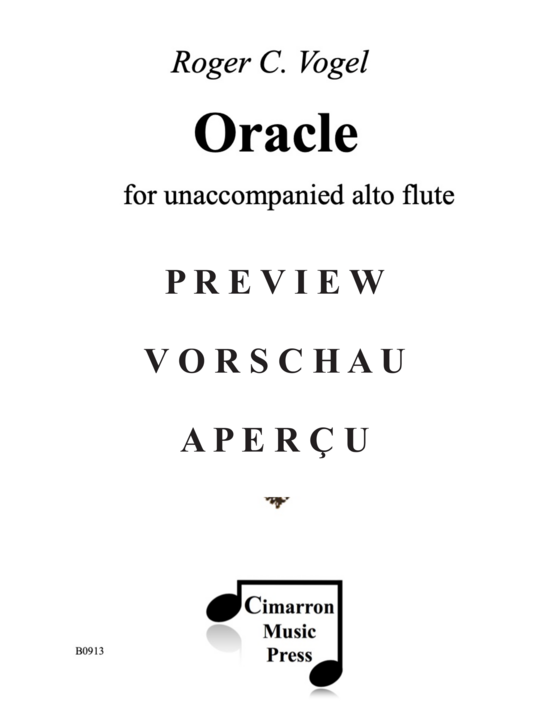 Product gallery: Page 2 of 10 Oracle , , (alto flute solo)