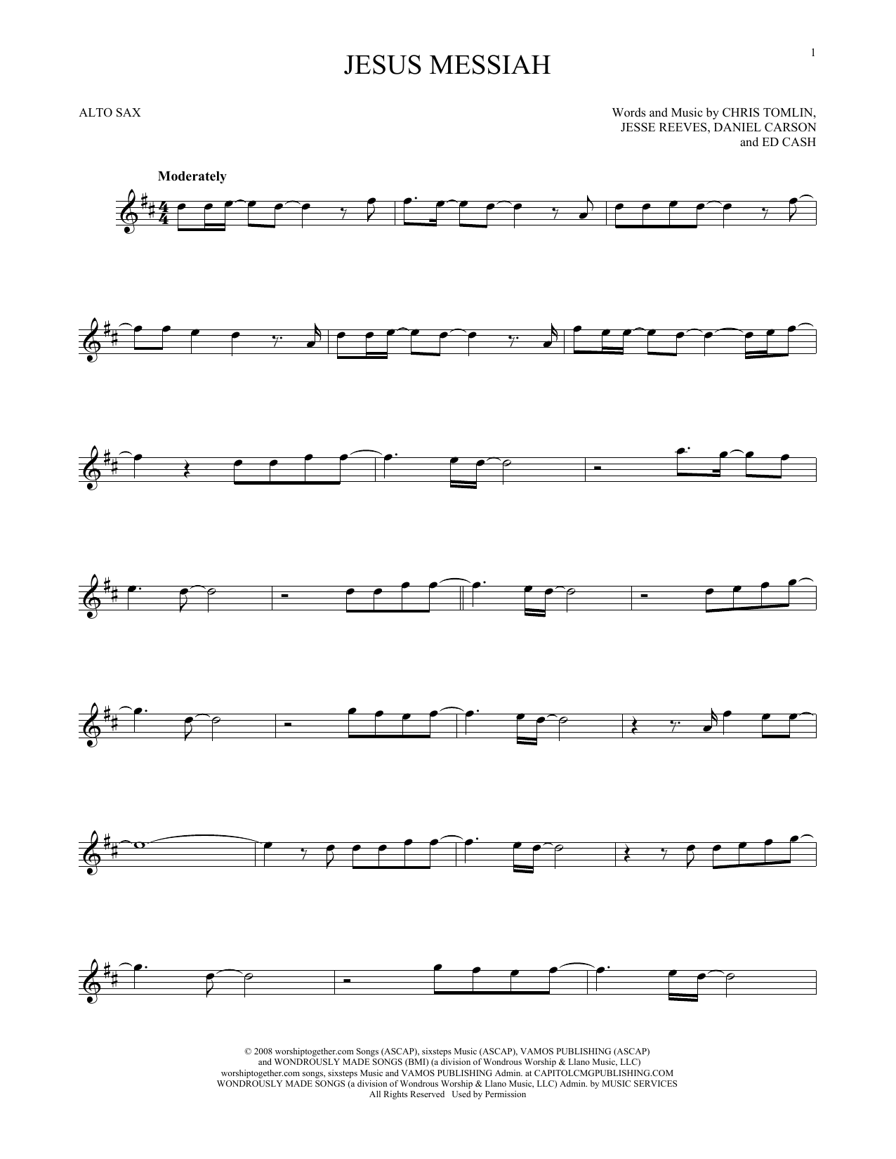 Product gallery: Page 1 of 1 Jesus Messiah, Chris Tomlin
