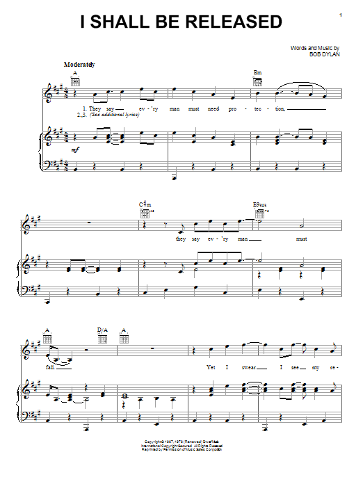 Produktbild zu: I Shall Be Released (from the musical A Night With Janis Joplin)