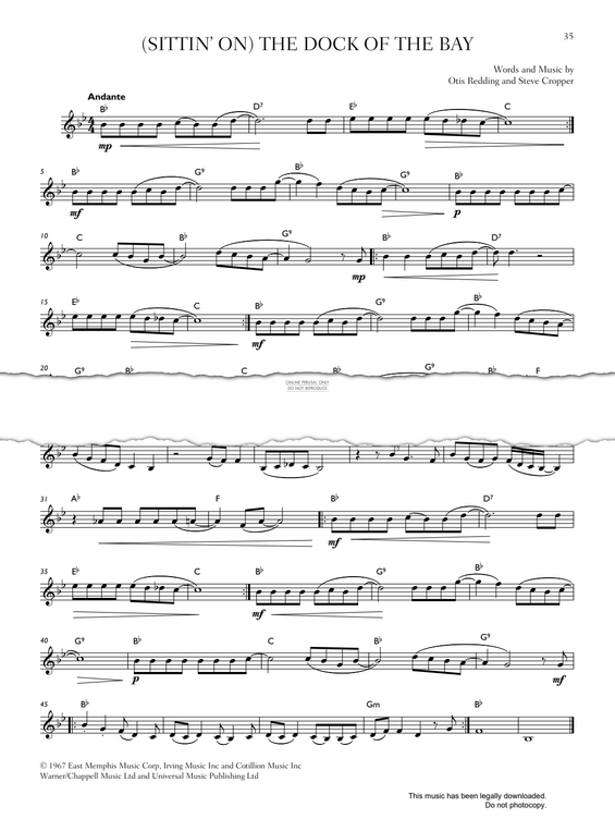 Product gallery: Page 1 of 1 (Sittin' On) The Dock Of The Bay, Otis Redding