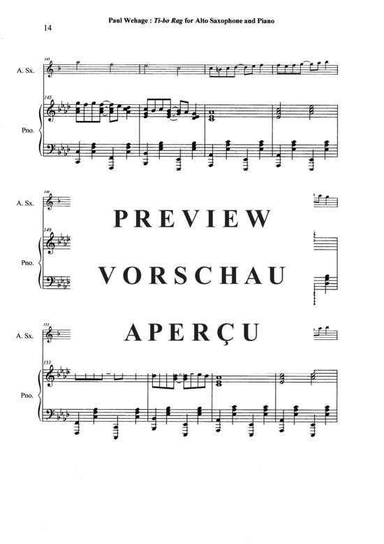 Product gallery: Page 15 of 21 Tibo Rag , , (alto saxophone + piano)