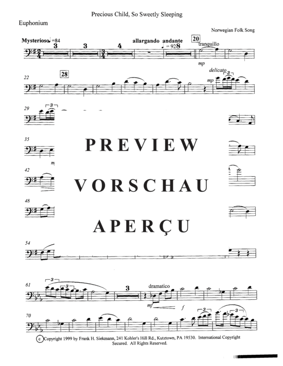 Product gallery: Page 19 of 21 Norwegian Christmas Fantasy , , (euphonium + piano)