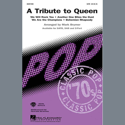 Produktbild zu: A Tribute To Queen (Medley) (arr. Mark Brymer)