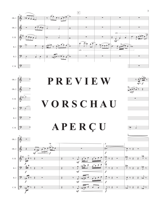 Product gallery: Page 6 of 21 Among the Reeds , , (2 oboes, cor anglais, 2 bassoons and contrabassoon)