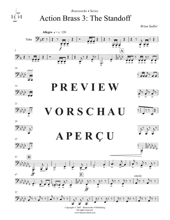 Product gallery: Page 18 of 21 Action Brass 3: The Standoff , , (Brass Ensemble)