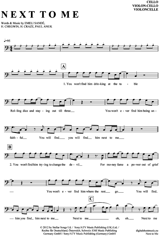 Produktbild zu: Next to me Emeli Sande