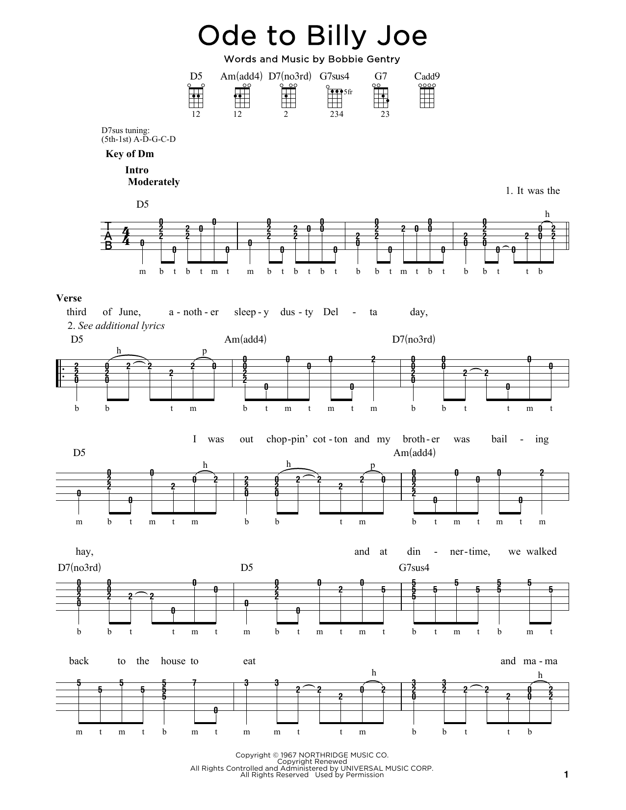 Product gallery: Page 1 of 1 Ode To Billy Joe, Bobbie Gentry