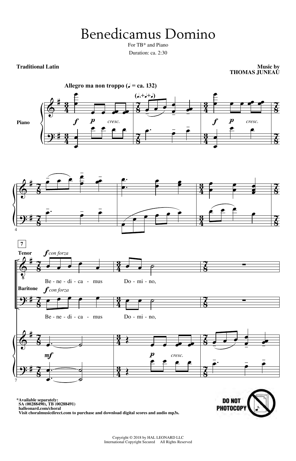 Produktgalerie: Seite 1 von 1 Benedicamus Domino, Thomas Juneau, Chor